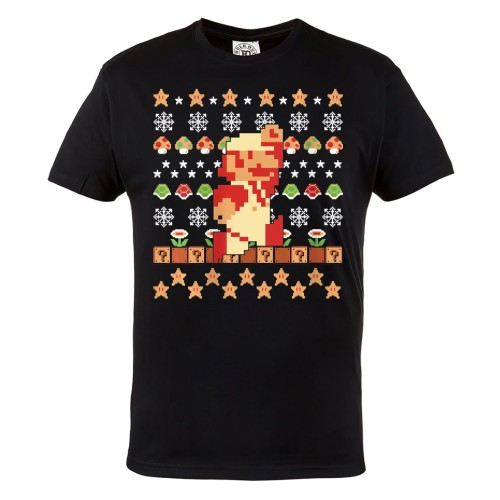 KOSZULKA ŚWIĄTECZNA NA ŚWIĘTA SUPER MARIO BROS GRA VIDEO 1