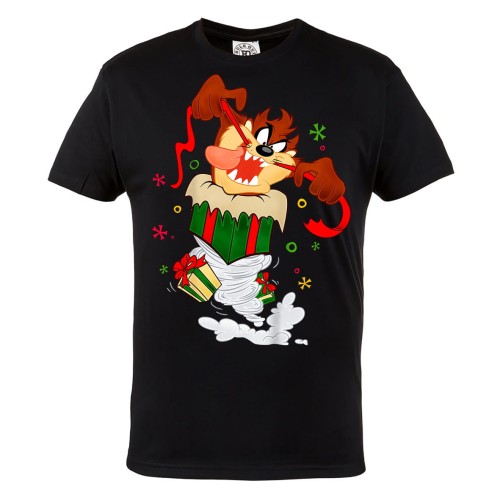 KOSZULKA ŚWIĄTECZNA NA ŚWIĘTA KRÓLIK BUGS DIABEŁ TASMAŃSKI PREZENTY LOONEY TUNES