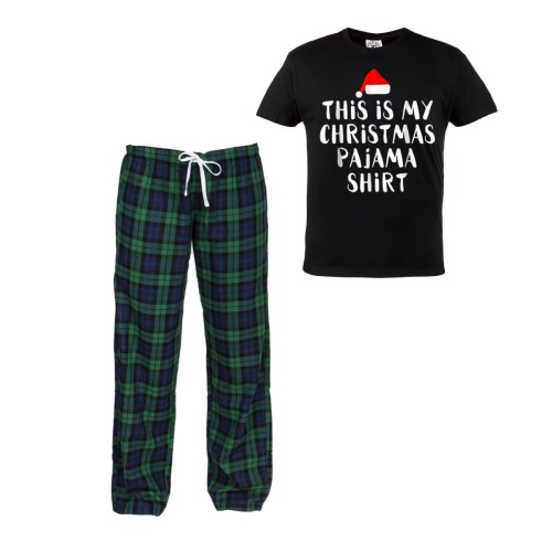 MĘSKA PIŻAMA ŚWIĄTECZNA PREZENT THIS IS MY CHRISTMAS PAJAMA SHIRT