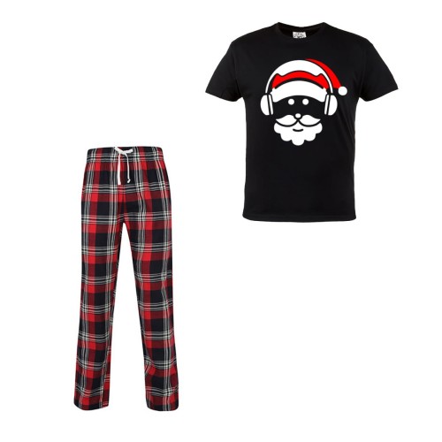 MĘSKA PIŻAMA ŚWIĄTECZNA NA PREZENT ŚWIĘTY MIKOŁAJ SANTA 1