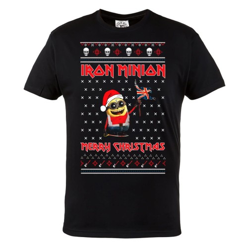 MĘSKA PIŻAMA ŚWIĄTECZNA PREZENT MINIONKI IRON MINION MERRY CHRISTMAS 2