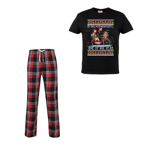 MĘSKA PIŻAMA ŚWIĄTECZNA PREZENT JACK SKELLINGTON MOST WONDERFUL TIME OF THE YEAR 1