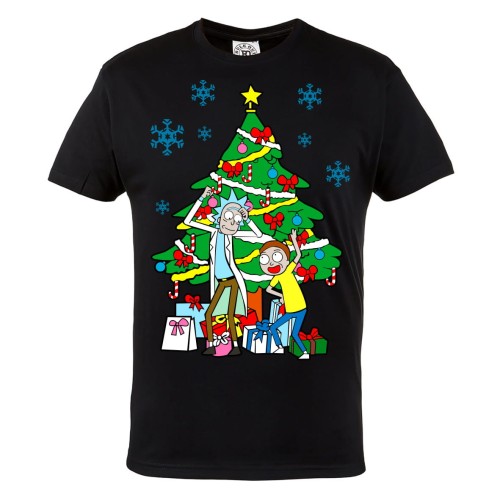MĘSKA PIŻAMA ŚWIĄTECZNA PREZENT RICK AND MORTY BOŻE NARODZENIE CHOINKA 2