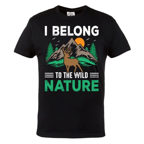 KOSZULKA DLA PODRÓŻNIKA TREKKING GÓRSKIE WYCIECZKI WILD NATURE 1