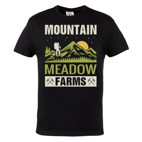 KOSZULKA DLA PODRÓŻNIKA TREKKING GÓRSKIE WYCIECZKI GÓRY ŁĄKI MOUNTAIN MEADOW FARMS 1