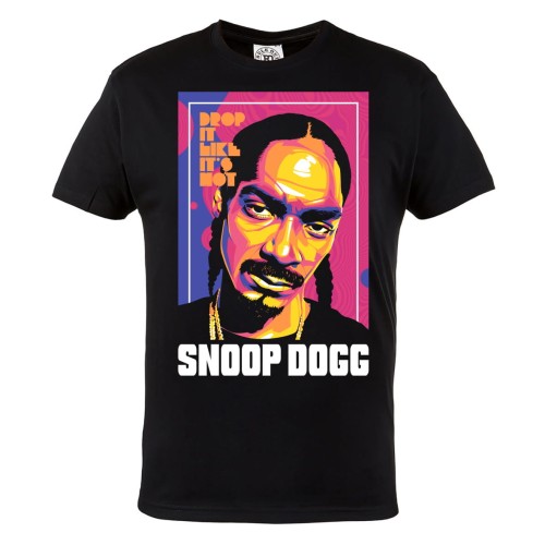 KOSZULKA MUZYCZNA RAPER SNOOP DOGG DROP IT LIKE IT'S HOT 1