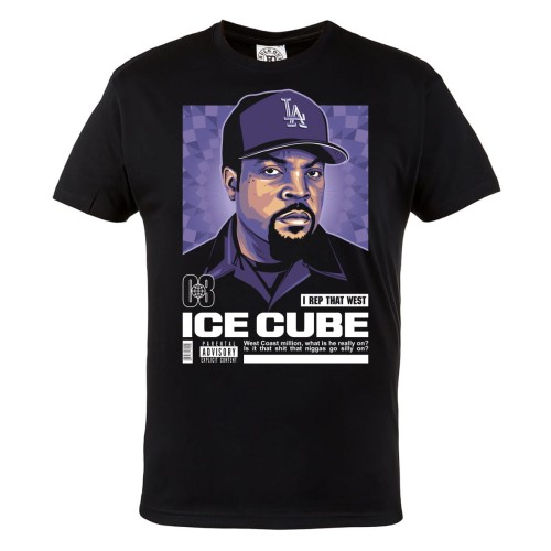 KOSZULKA MUZYCZNA RAPER ICE CUBE GANSTA RAP 1