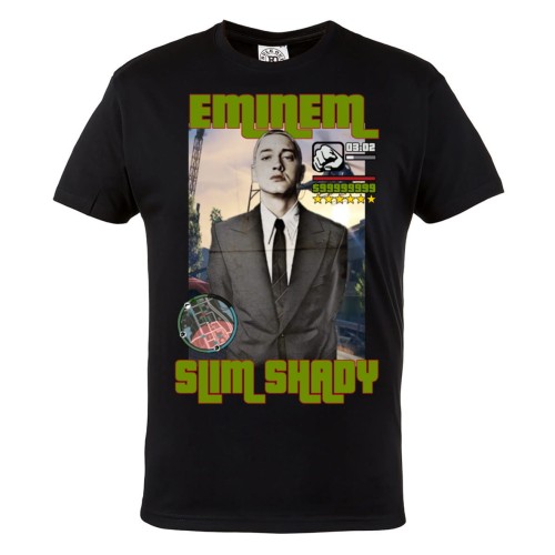 KOSZULKA MUZYCZNA RAPER EMINEM SLIM SHADY GTA HIP-HOP 1