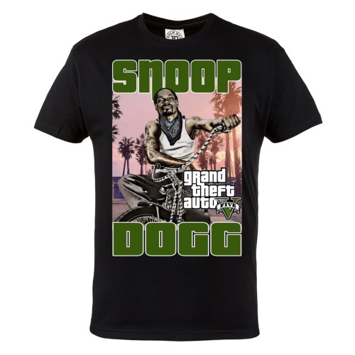 KOSZULKA MUZYCZNA RAPER SNOOP DOGG GTA GRAND THEFT AUTO HIP-HOP  1
