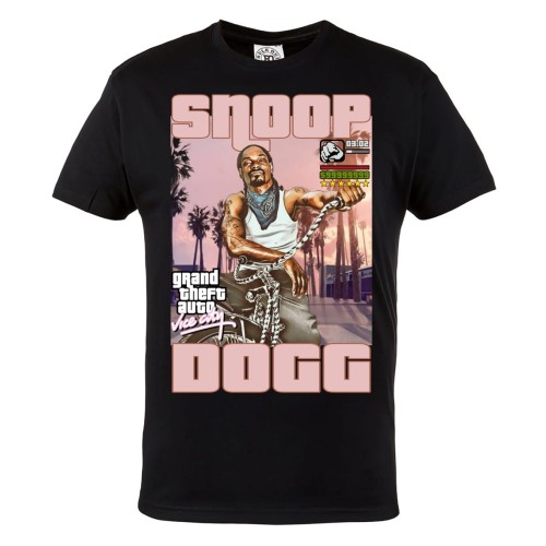 KOSZULKA MUZYCZNA RAPER SNOOP DOGG GTA GRAND THEFT AUTO HIP-HOP