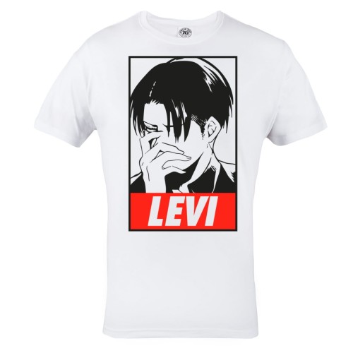 KOSZULKA DARK FANTASY ANIME ATAK TYTANÓW MANGA LEVI ACKERMANN 1