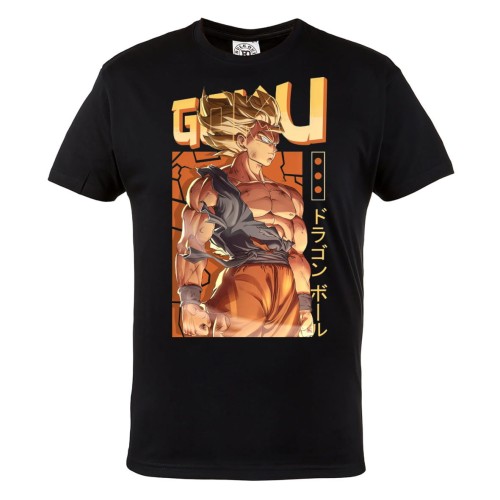 DRAGON BALL Z MĘSKA KOSZULKA Z NADRUKIEM DLA FANA MANGA ANIME GOKU 1