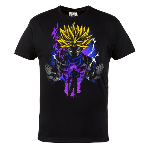 DRAGON BALL Z MĘSKA KOSZULKA Z NADRUKIEM DLA FANA MANGA ANIME TRUNKS