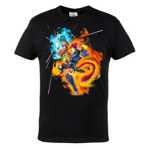 DRAGON BALL Z MĘSKA KOSZULKA Z NADRUKIEM DLA FANA MANGA ANIME LEGENDS