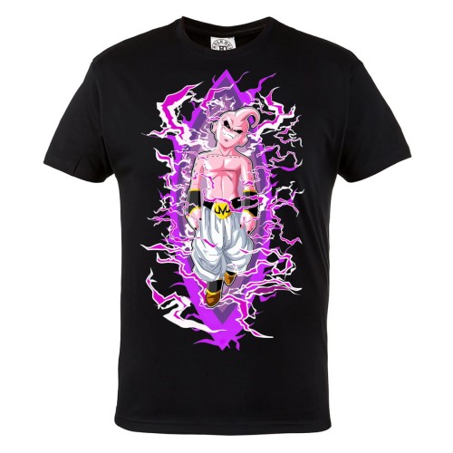 DRAGON BALL MĘSKA KOSZULKA Z NADRUKIEM DLA FANA MANGA ANIME MAJIN BUU