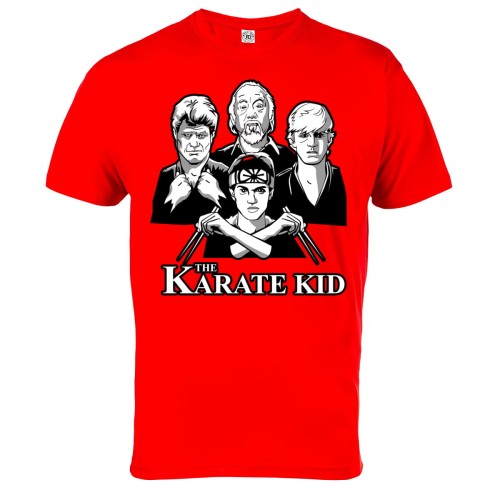 MĘSKA KOSZULKA Z NADRUKIEM SERIAL COBRA KAI KARATE KID POSTACIE 1