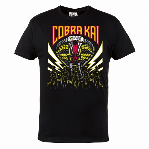 MĘSKA KOSZULKA Z NADRUKIEM SERIAL COBRA KAI KARATE KID 1