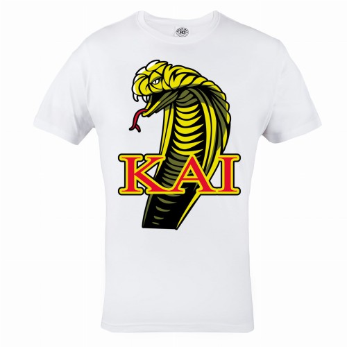 MĘSKA KOSZULKA Z NADRUKIEM SERIAL COBRA KAI KARATE KID KOBRA 1