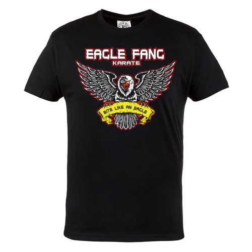 MĘSKA KOSZULKA Z NADRUKIEM SERIAL COBRA KAI KARATE KID BITE LIKE AN EAGLE 1