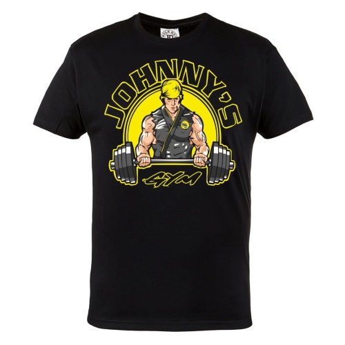 MĘSKA KOSZULKA Z NADRUKIEM SERIAL COBRA KAI KARATE KID JOHNNY'S GYM 1