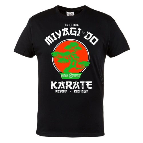 MĘSKA KOSZULKA Z NADRUKIEM SERIAL COBRA KAI KARATE KID MIYAGI-DO KARATE EST 1984 1