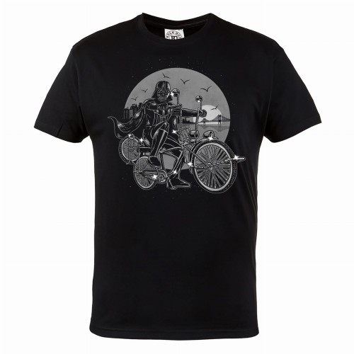KOSZULKA STAR WARS GWIEZDNE WOJNY DARTH VADER NA ROWERZE 1