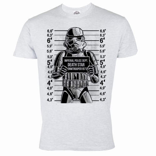 KOSZULKA STAR WARS GWIEZDNE WOJNY SZTURMOWIEC DEATH STAR TROOPER IMPERIAL POLICE DEPARTMENT