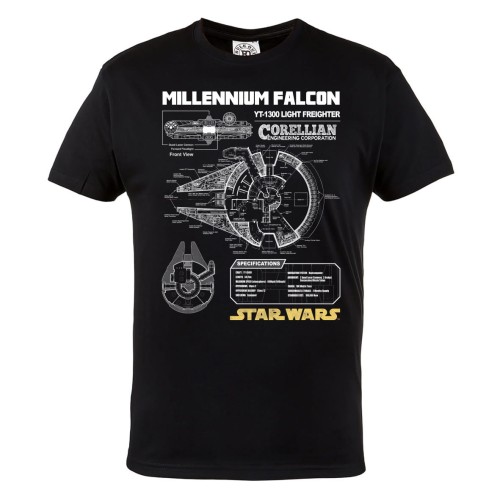 KOSZULKA STAR WARS GWIEZDNE WOJNY MILLENIUM FALCON SOKÓŁ MILENIUM