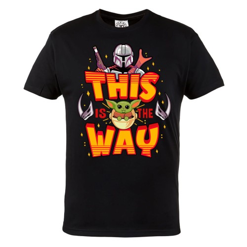 KOSZULKA STAR WARS GWIEZDNE WOJNY THIS IS THE WAY BABY YODA MANDALORIAN 1