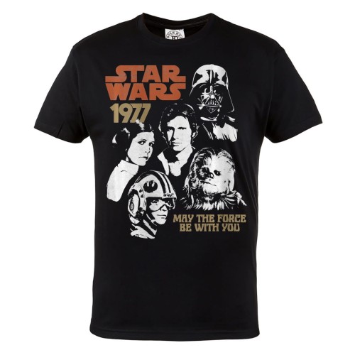 KOSZULKA STAR WARS GWIEZDNE WOJNY MAY THE FORCE BE WITH YOU