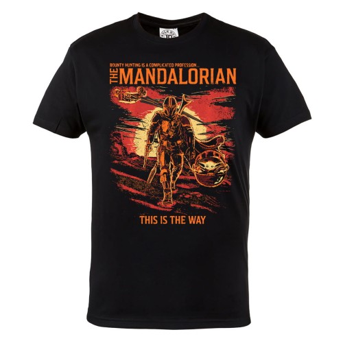 KOSZULKA STAR WARS GWIEZDNE WOJNY MANDO THE MANDALORIAN THIS IS THE WAY 1