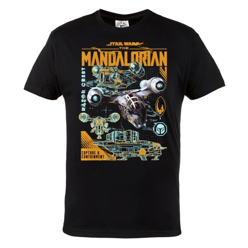 KOSZULKA STAR WARS GWIEZDNE WOJNY THE MANDALORIAN RAZOR CREST 1