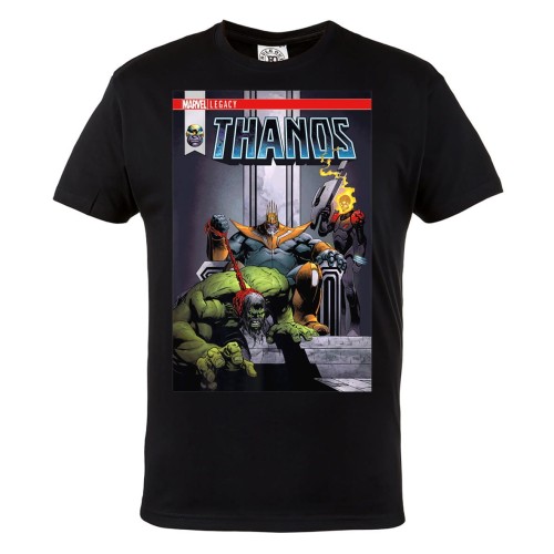 KOSZULKA FILMOWA MAVEL LEGACY AVENGERS THANOS CZARNY PAN 1