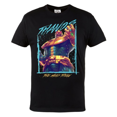 KOSZULKA FILMOWA UNIVERSUM MAVEL AVENGERS POTĘŻNY THANOS THE MAD TITAN 1