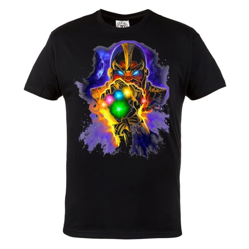 KOSZULKA FILMOWA UNIVERSUM MAVEL AVENGERS POTĘŻNY THANOS KAMIENIE NIESKOŃCZONOŚCI