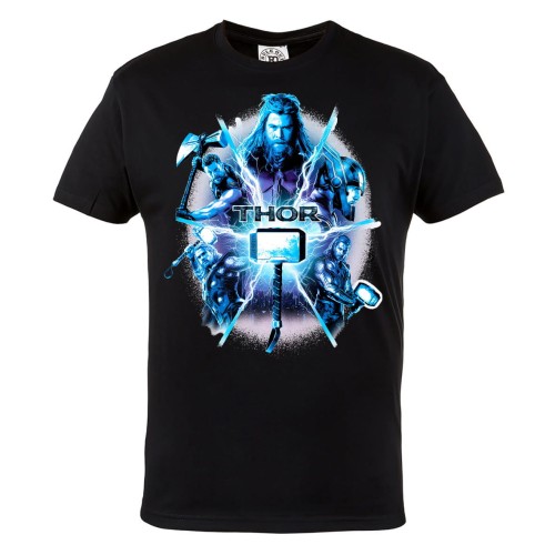 KOSZULKA FILMOWA MAVEL AVENGERS THOR ASGARDCZYK MŁOT MJOLNIR 1