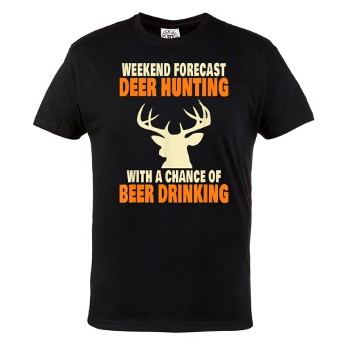 KOSZULKA DLA MYŚLIWEGO MYŚLIWY JELEŃ DEER HUNTING BEER DRINKING 1