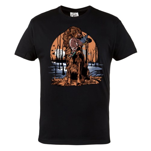 KOSZULKA DLA MYŚLIWEGO ŁOWIECKA PIES MYŚLIWSKI SETER IRLANDZKI 1