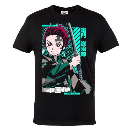 KOSZULKA MĘSKA ANIME DEMON SLAYER SHONEN MANGA TANJIRO KAMADO 1