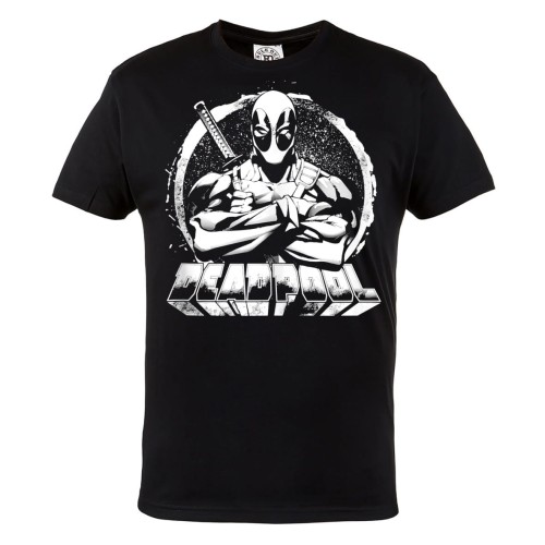 KOSZULKA MĘSKA FILMOWA DEADPOOL MARVEL DLA FANA