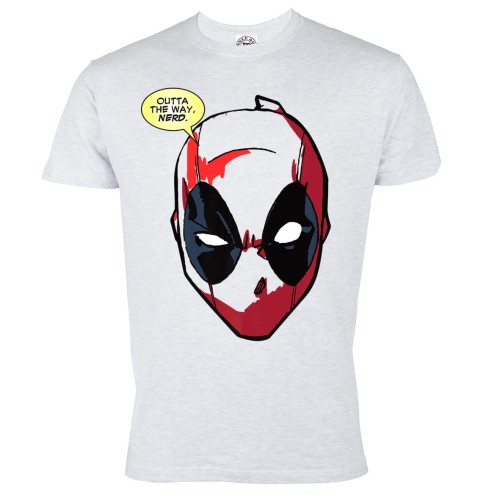 KOSZULKA MĘSKA FILMOWA DEADPOOL MARVEL DLA FANA OUTTA THE WAY NERD