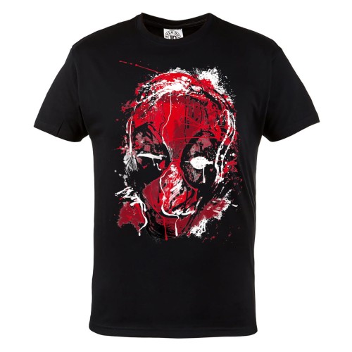 KOSZULKA MĘSKA FILMOWA MARVEL DLA FANA DEADPOOL GRAFITI