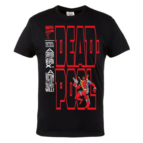 KOSZULKA MĘSKA FILMOWA DEADPOOL MARVEL COMICS DLA FANA THE CIRCLE CHASE 1