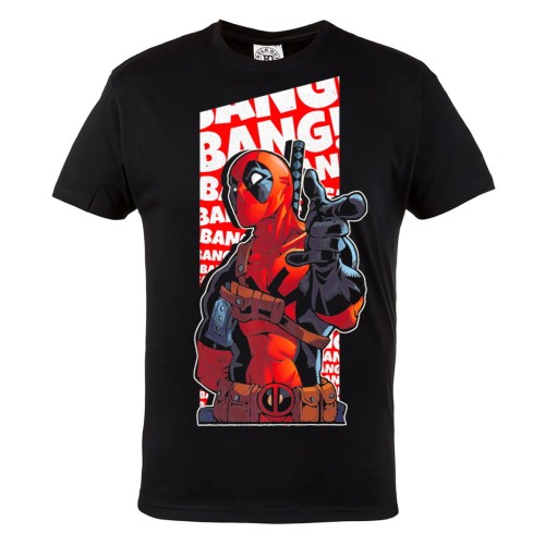 KOSZULKA MĘSKA FILMOWA DEADPOOL MARVEL DLA FANA KOMIKS BANG BANG