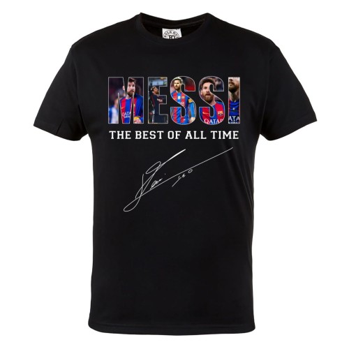 KOSZULKA PIŁKA NOŻNA PIŁKARZ BARCA MESSI THE BEST OF ALL TIME AUTOGRAF FC BARCELONA 1