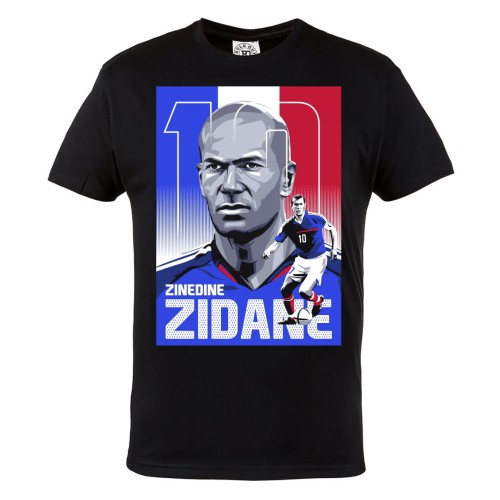 KOSZULKA PIŁKA NOŻNA PIŁKARZ PIŁKARSKA LEGENDA FRANCUZ ZINEDINE ZIDANE FRANCJA 1
