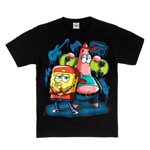 KOSZULKA DZIECIĘCA SPONGEBOB PATRICK HIP HOP 1