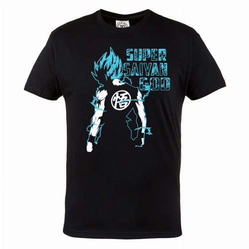 KOSZULKA DRAGON BALL MANGA ANIME SUPER SAIYAN GOD