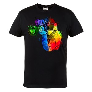 KOSZULKA DLA FOTOGRAFA FOTOGRAFIA APARAT FOTOGRAFICZNY OBIEKTYW