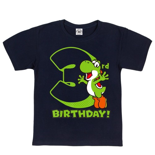 DZIECIĘCA KOSZULKA PREZENT NA 3 URODZINY WESOŁY DINOZAUR 3RD BIRTHDAY 1